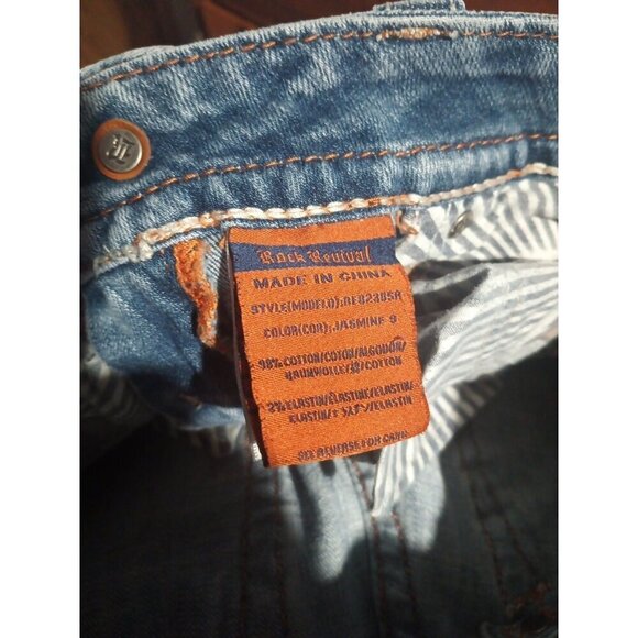 Rock Revival Jasmine 25 Skinny Jeans Womens 26 x 32 - Picture 3 of 6